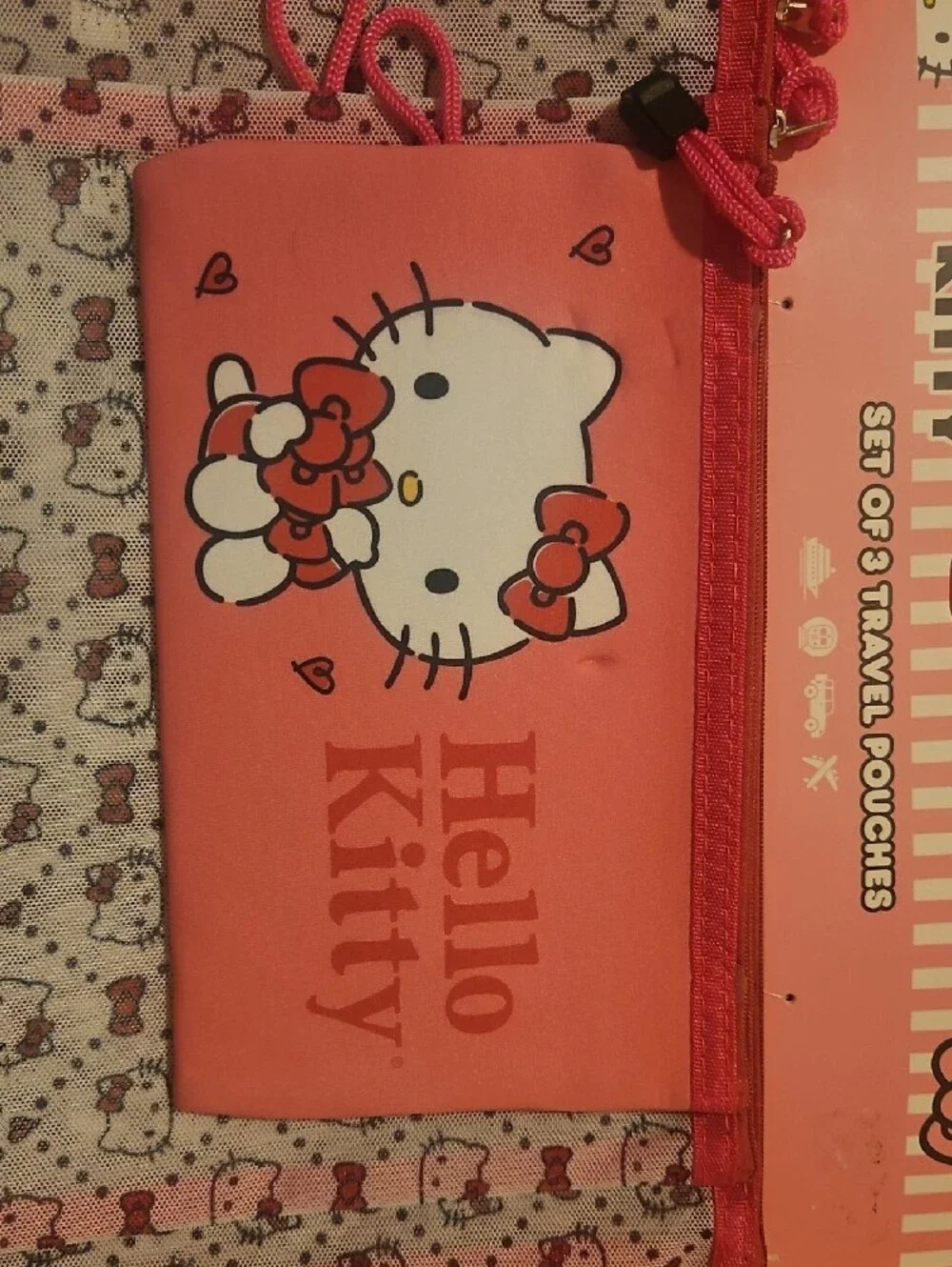 Hello Kitty-Travel Pouches